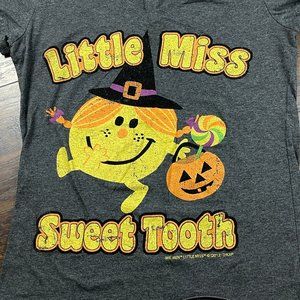 Little Miss Halloween Witch T Shirt Juniors XL